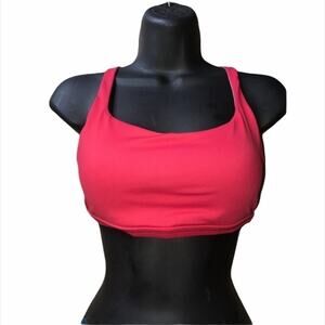Queenieke Yoga Light Rose Red athletic Sport Bra M